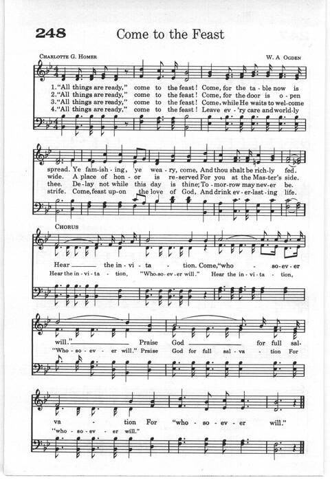 Praise and Worship: a gospel hymnal page 229