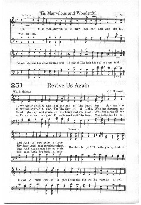 Praise and Worship: a gospel hymnal page 232