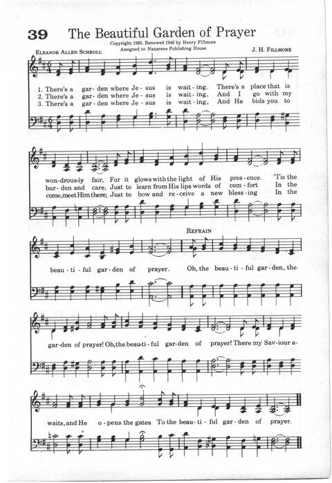 Praise and Worship: a gospel hymnal page 33