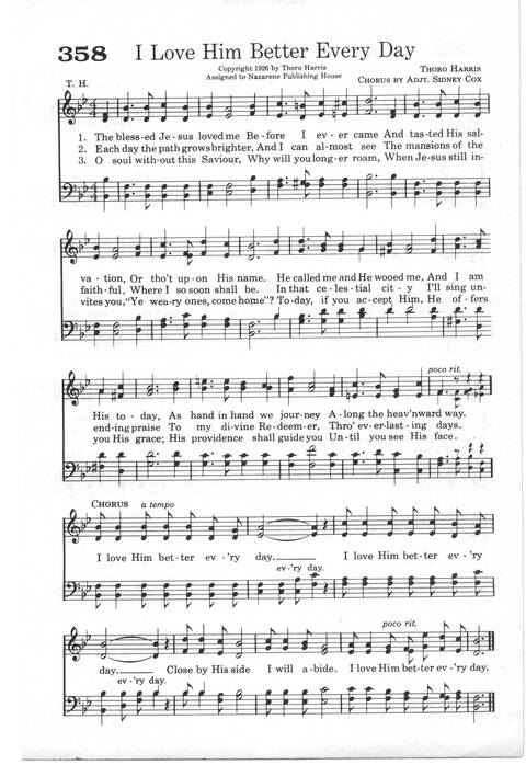 Praise and Worship: a gospel hymnal page 344