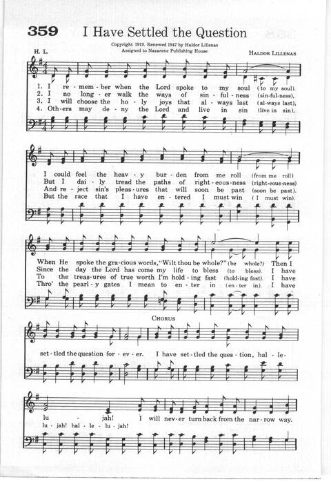 Praise and Worship: a gospel hymnal page 345