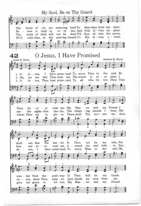 Praise and Worship: a gospel hymnal page 35