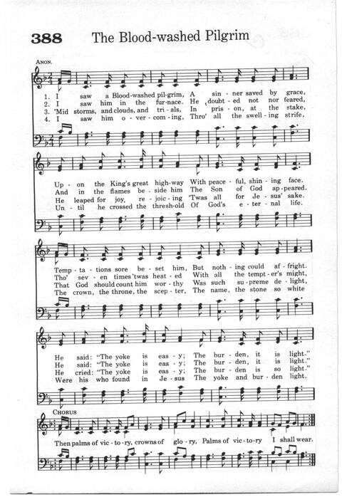 Praise and Worship: a gospel hymnal page 374