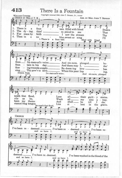 Praise and Worship: a gospel hymnal page 399