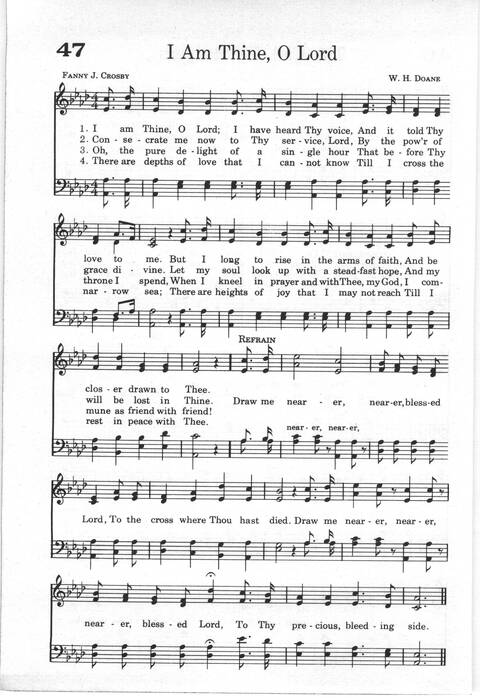 Praise and Worship: a gospel hymnal page 40