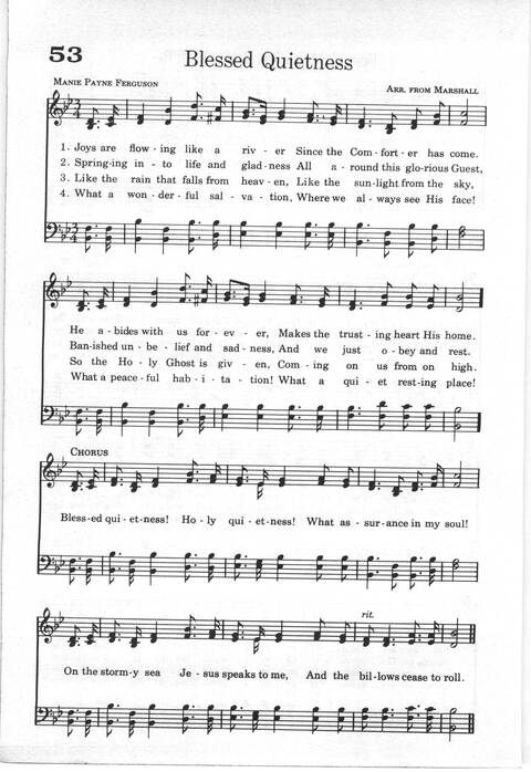 Praise and Worship: a gospel hymnal page 44