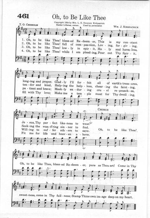 Praise and Worship: a gospel hymnal page 441