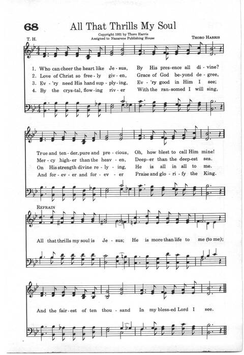 Praise and Worship: a gospel hymnal page 55