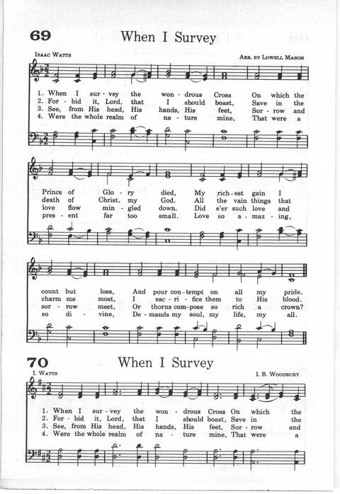 Praise and Worship: a gospel hymnal page 56