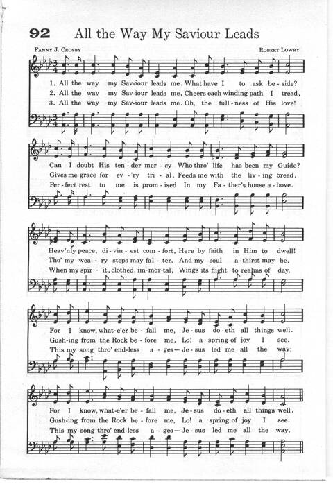 Praise and Worship: a gospel hymnal page 74