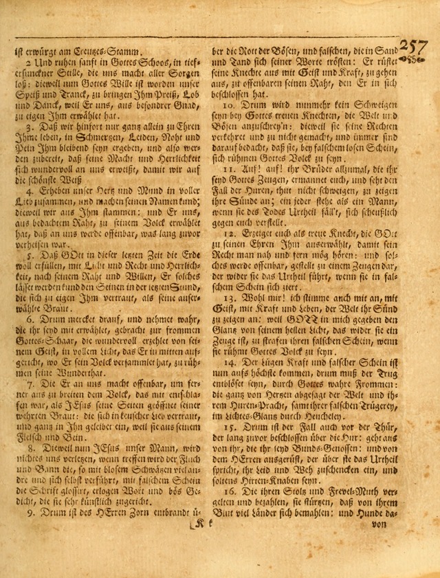 Paradisisches Wunder-Spiel: welches sich in diesen letzen zeiten und tagen in denen abend, ländischen welt-theisen, als en vorspiel der nemen welt hervorgethan page 265