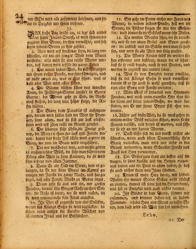 Paradisisches Wunder-Spiel: welches sich in diesen letzen zeiten und tagen in denen abend, ländischen welt-theisen, als en vorspiel der nemen welt hervorgethan page 32