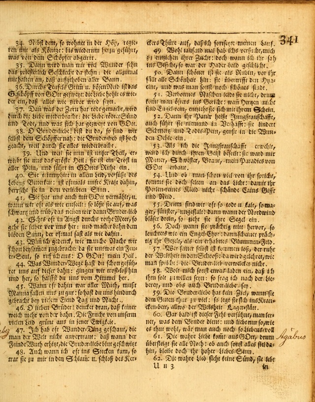 Paradisisches Wunder-Spiel: welches sich in diesen letzen zeiten und tagen in denen abend, ländischen welt-theisen, als en vorspiel der nemen welt hervorgethan page 349