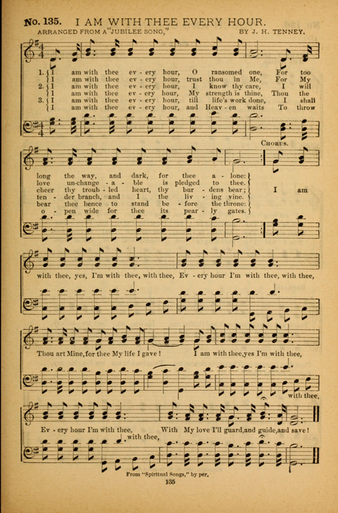 Pearls of Gospel Song: for gospel workers. a choice collection of hymns and tunes page 135