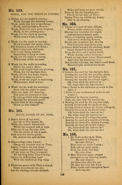 Pearls of Gospel Song: for gospel workers. a choice collection of hymns and tunes page 153