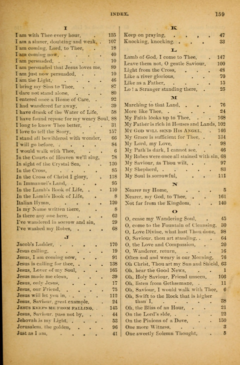 Pearls of Gospel Song: for gospel workers. a choice collection of hymns and tunes page 159