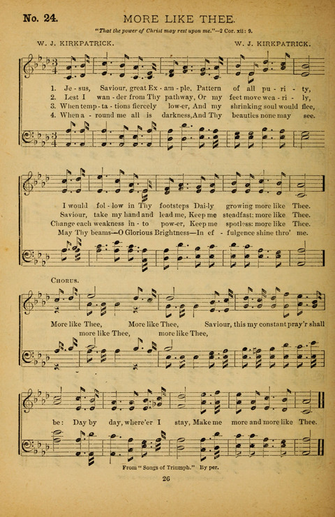 Pearls of Gospel Song: for gospel workers. a choice collection of hymns and tunes page 26