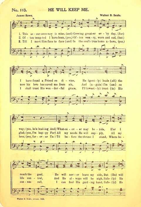 Pleasures of Heaven: for Sunday-schools, singing-schools, revival, conventions, and general use in Christian work and worship page 116