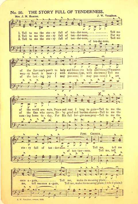 Pleasures of Heaven: for Sunday-schools, singing-schools, revival, conventions, and general use in Christian work and worship page 50