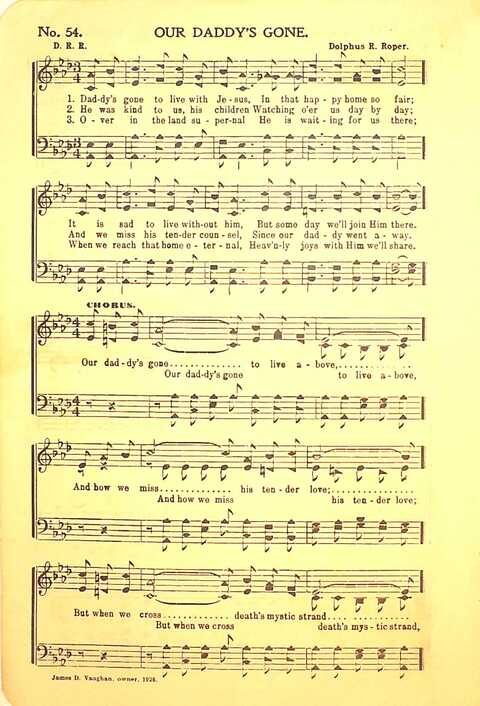 Pleasures of Heaven: for Sunday-schools, singing-schools, revival, conventions, and general use in Christian work and worship page 54