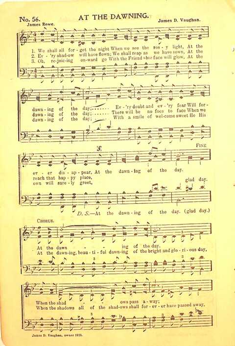 Pleasures of Heaven: for Sunday-schools, singing-schools, revival, conventions, and general use in Christian work and worship page 56