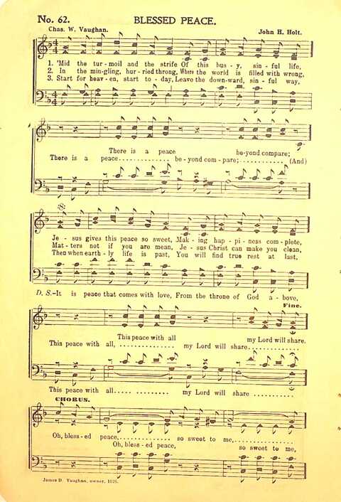 Pleasures of Heaven: for Sunday-schools, singing-schools, revival, conventions, and general use in Christian work and worship page 62