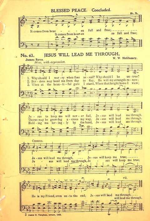 Pleasures of Heaven: for Sunday-schools, singing-schools, revival, conventions, and general use in Christian work and worship page 63