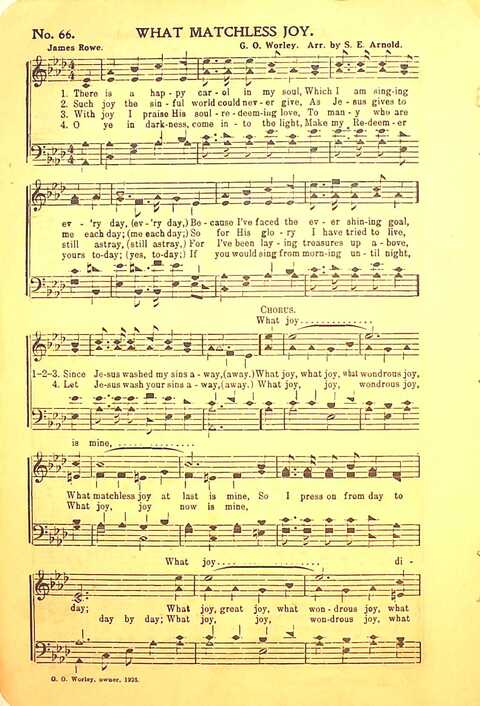 Pleasures of Heaven: for Sunday-schools, singing-schools, revival, conventions, and general use in Christian work and worship page 66