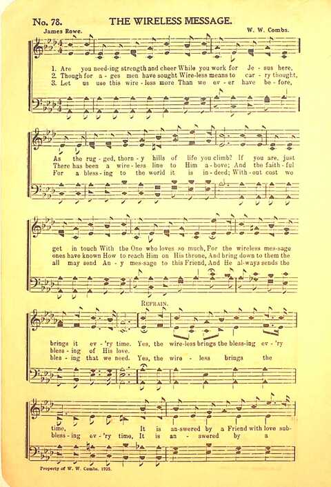 Pleasures of Heaven: for Sunday-schools, singing-schools, revival, conventions, and general use in Christian work and worship page 78