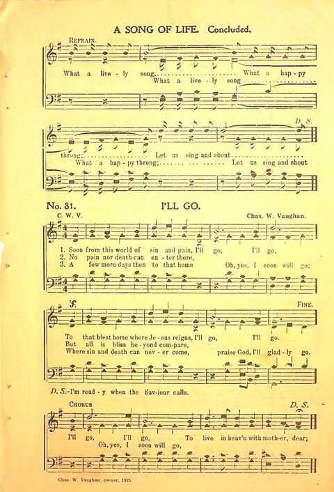 Pleasures of Heaven: for Sunday-schools, singing-schools, revival, conventions, and general use in Christian work and worship page 81