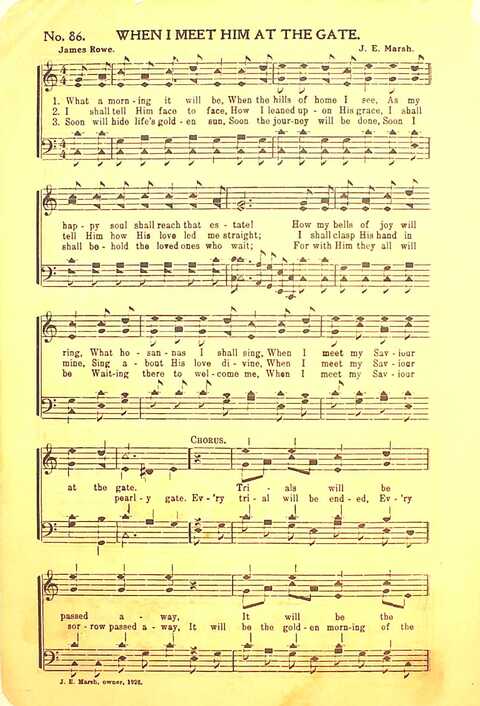 Pleasures of Heaven: for Sunday-schools, singing-schools, revival, conventions, and general use in Christian work and worship page 86