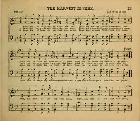 Pearls of Truth in Song: for Sabbath schools, prayer aand praise Meetings page 23