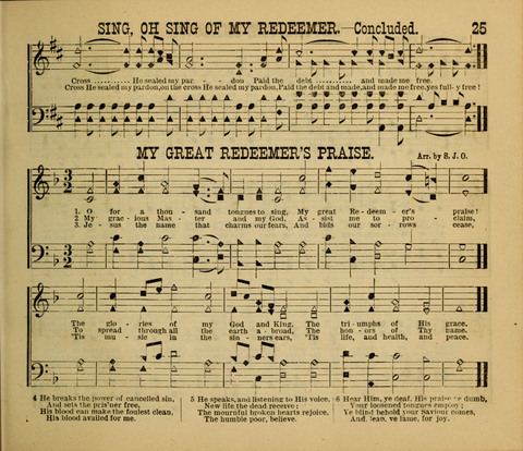 Pearls of Truth in Song: for Sabbath schools, prayer aand praise Meetings page 25