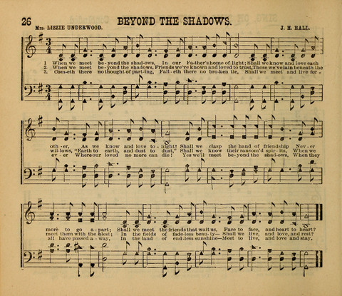 Pearls of Truth in Song: for Sabbath schools, prayer aand praise Meetings page 26