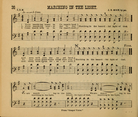 Pearls of Truth in Song: for Sabbath schools, prayer aand praise Meetings page 38