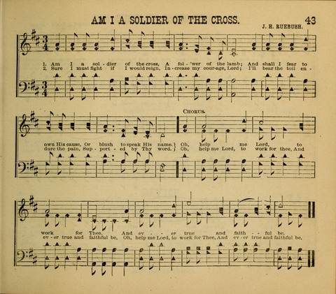 Pearls of Truth in Song: for Sabbath schools, prayer aand praise Meetings page 43