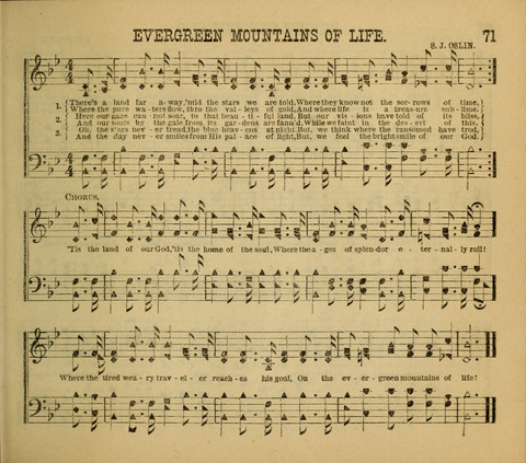 Pearls of Truth in Song: for Sabbath schools, prayer aand praise Meetings page 71