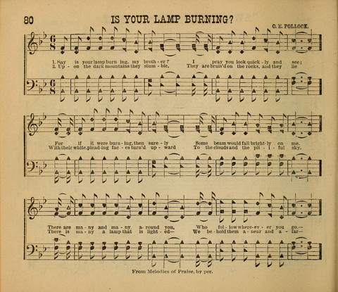 Pearls of Truth in Song: for Sabbath schools, prayer aand praise Meetings page 80