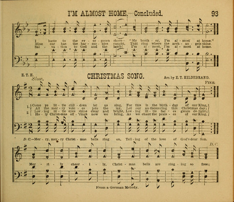 Pearls of Truth in Song: for Sabbath schools, prayer aand praise Meetings page 93