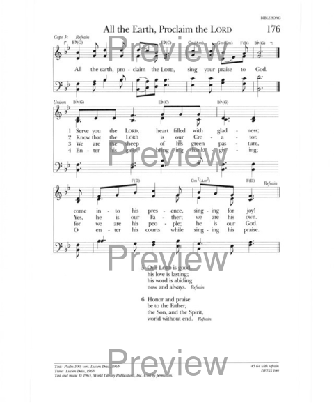 Psalter Hymnal (Gray) page 249