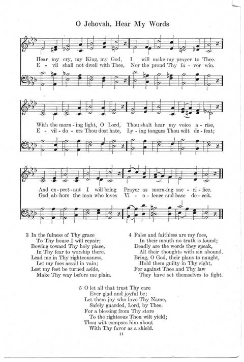 Psalter Hymnal (Red): doctrinal standards and liturgy of the Christian Reformed Church page 11