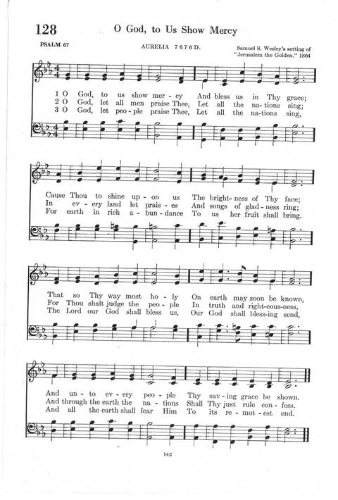 Psalter Hymnal (Red): doctrinal standards and liturgy of the Christian Reformed Church page 142