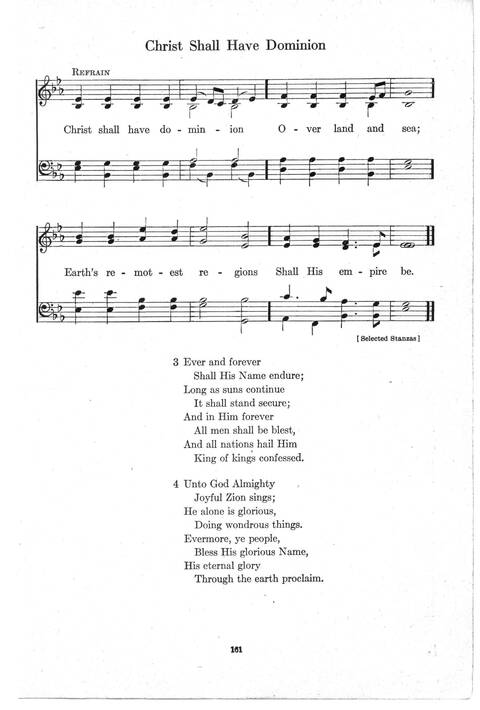 Psalter Hymnal (Red): doctrinal standards and liturgy of the Christian Reformed Church page 161