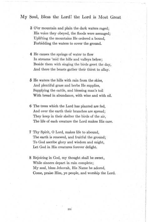 Psalter Hymnal (Red): doctrinal standards and liturgy of the Christian Reformed Church page 251