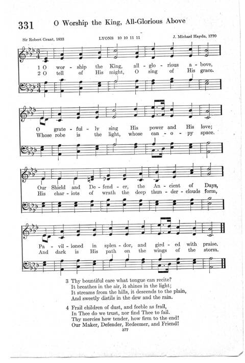 Psalter Hymnal (Red): doctrinal standards and liturgy of the Christian Reformed Church page 377