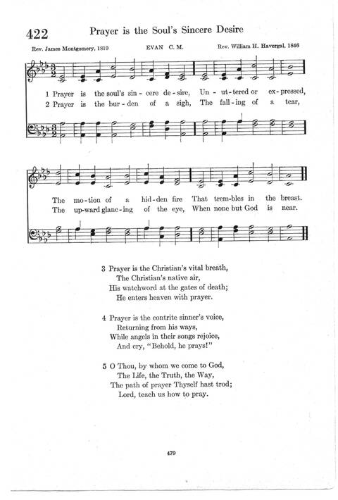 Psalter Hymnal (Red): doctrinal standards and liturgy of the Christian Reformed Church page 479