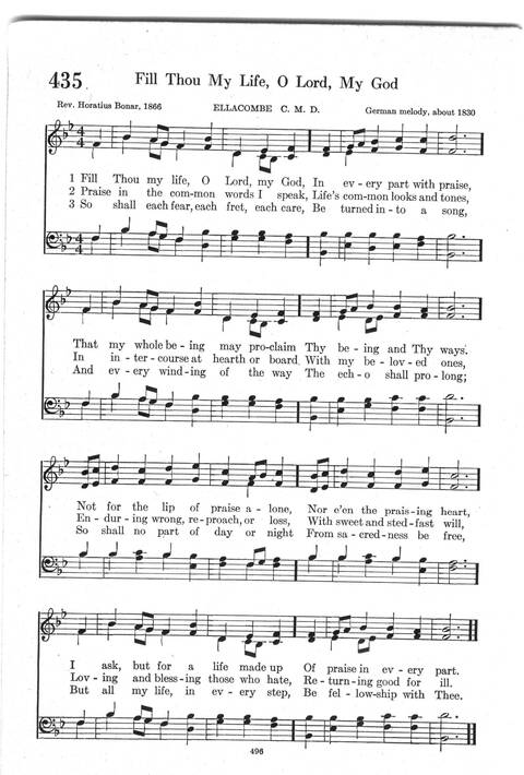 Psalter Hymnal (Red): doctrinal standards and liturgy of the Christian Reformed Church page 496