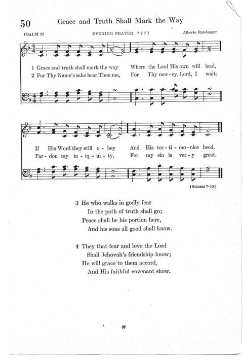 Psalter Hymnal (Red): doctrinal standards and liturgy of the Christian Reformed Church page 57