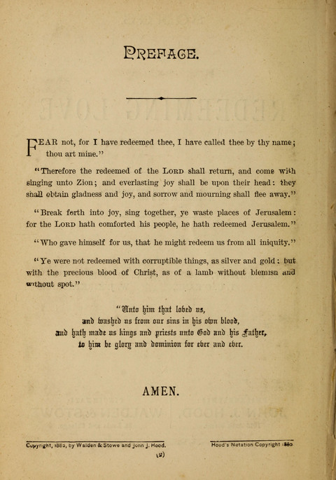 The Quartet: Four Complete Works in One Volume (Songs of Redeeming Love, The Ark of Praise, the Quiver of Sacred Song, and the Hymns of the Heart with Solos) page 2