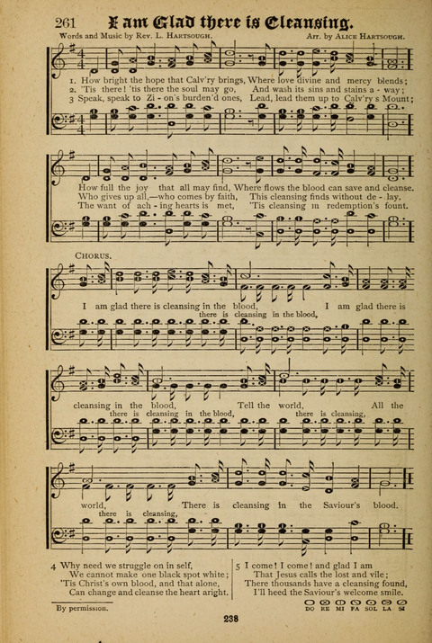 The Quartet: Four Complete Works in One Volume (Songs of Redeeming Love, The Ark of Praise, the Quiver of Sacred Song, and the Hymns of the Heart with Solos) page 236